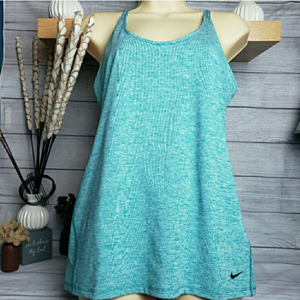 Womens Nike Dri-Fit Workout Tank‎ Sz. Lg